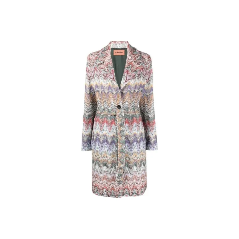 MISSONI Coats Women's Multicolor-0
