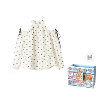 WOWI KCKS Chiffon Shirt Women's Print