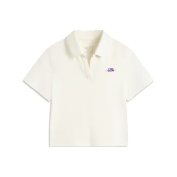 LiNing x LEAGUE OF LEGENDS Sports Life Collection Polo Shirt Women's Ivory