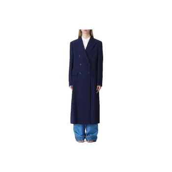 ALBERTA FERRETTI Coats Women's Navy Blue