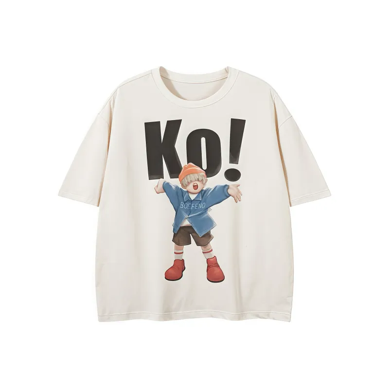 KYKW Drop Shoulder Sleeve T Shirt Women's-0