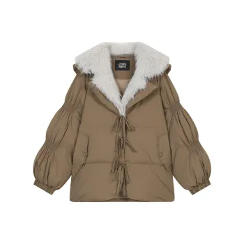 ELF SACK Down Jacket Women's Casual Coffee