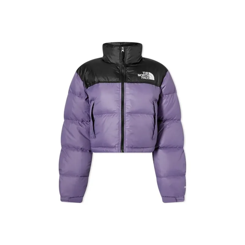 THE NORTH FACE Women's Nuptse Short Jacket Lunar Slate-0