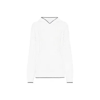 Brunello Cucinelli Hooded Knitted Jumper