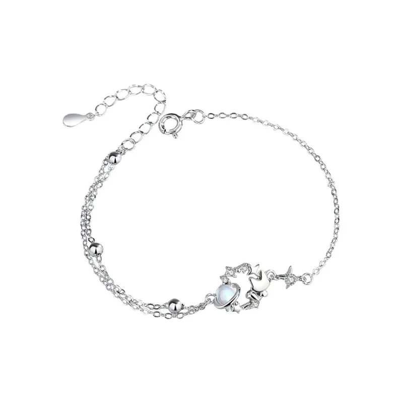 OGDAID S925 Silver Bracelets Women's-0