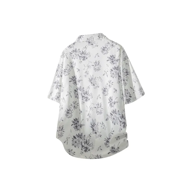 BRYAN JIMENEZ Shirts Unisex Gray White-1