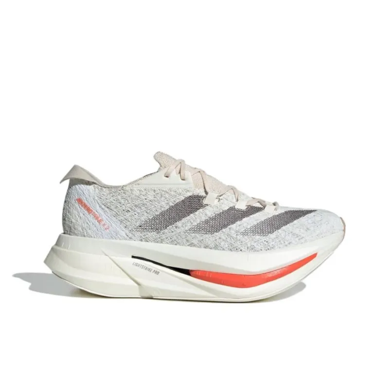 Adidas Adizero Prime X 2.0 Cushioning, Wear Resistant Low Top Running Shoes Unisex Beige-1