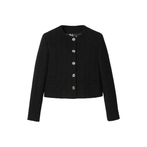 GUCCI Tweed Damier Button Up Jacket