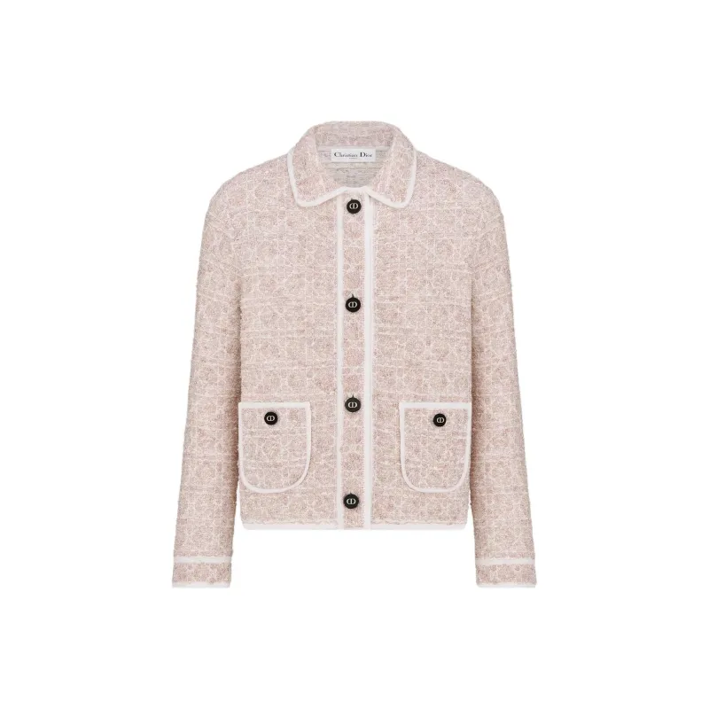 DIOR SS25 Jackets & Coats Women's Peach Blossom Pink-0