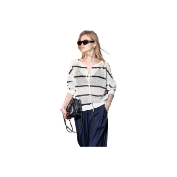 Bethine Knitwear Women's Black White
