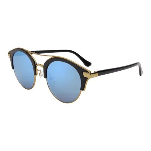 CALVIN KLEIN Plate Frame Aviator Sunglasses Unisex Ocean Blue