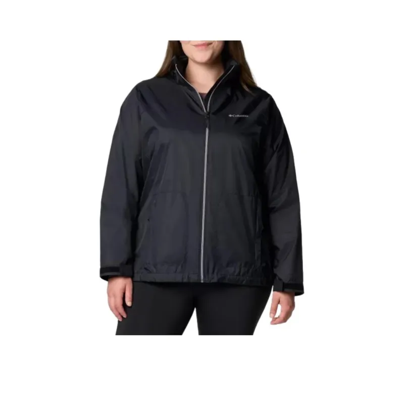 Columbia Switchback IV Jacket - Plus Size Jacket Women's Black-0