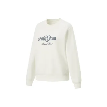 LiNing Sports Lifestyle Collection Sports Trendy Collection Sweatshirt Women's Ivory