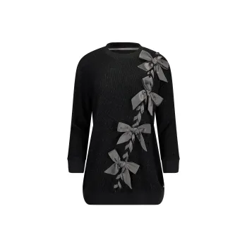Victoria's Secret Adore Me Janine Top / Jet Black Sweatshirt Women's Ink Black