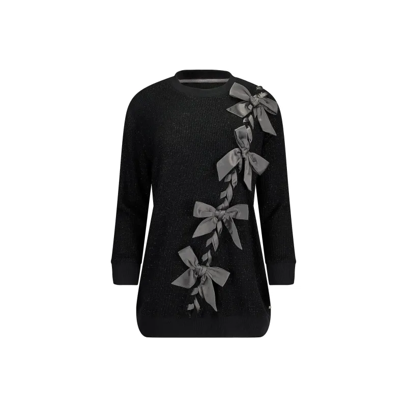 Victoria's Secret Adore Me Janine Top / Jet Black Sweatshirt Women's Ink Black-0