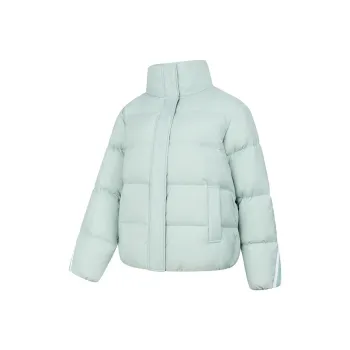 QIAODAN Variety Training Collection Down Jacket Women's Light Twilight Green