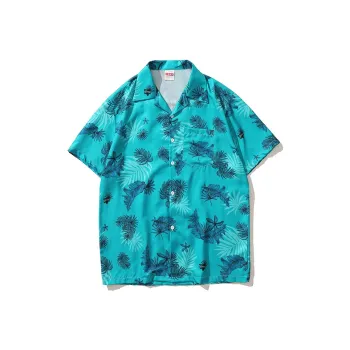 BEAR UNION Short Sleeved Shirt Women's Green