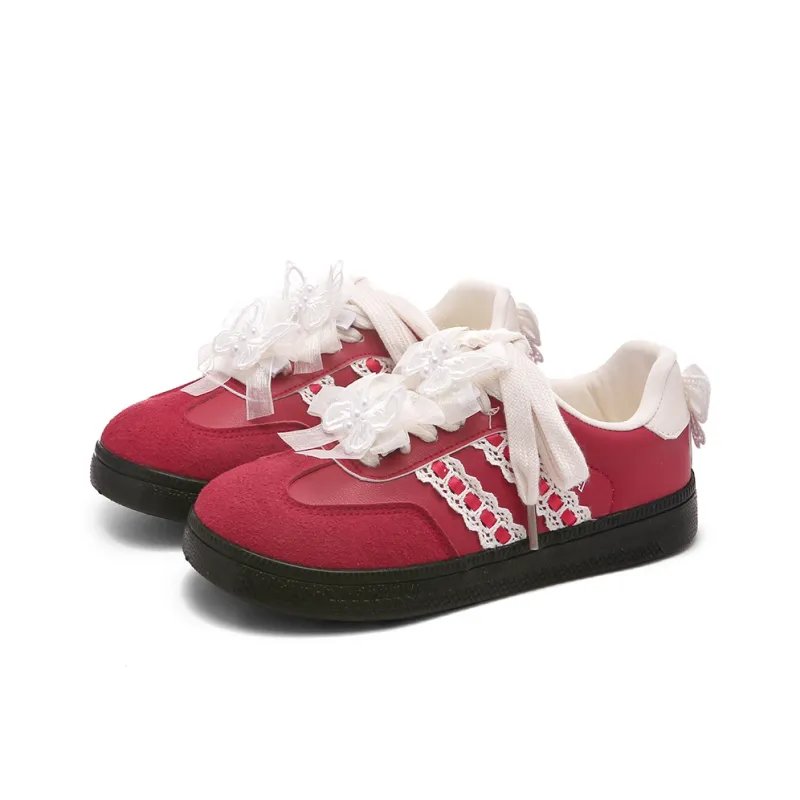 Lovely You Wear resistant And Lightweight Low Top Skateboard Shoes Women's-20