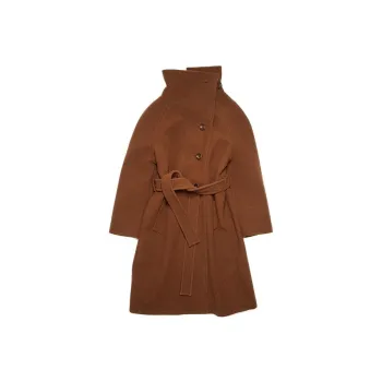 Acne Studios Coats Women's Camel Brown