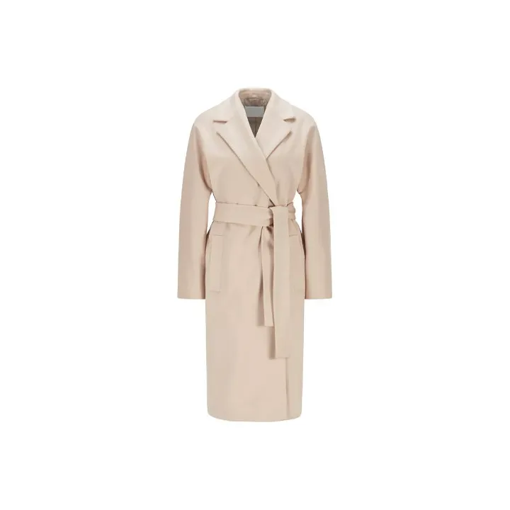 HUGO BOSS Coats Women's Beige-0