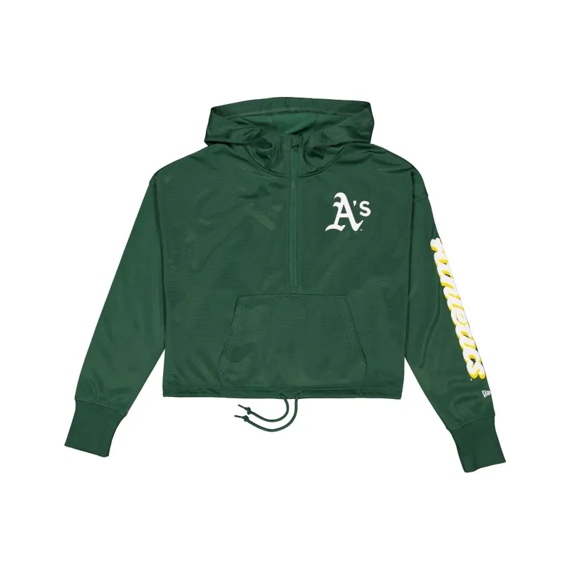 New Era SS24 Oakland Athletics Sweatshirt Women's Green-0