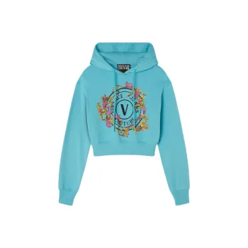 VERSACE Baroque Logo Hoodie Sweater