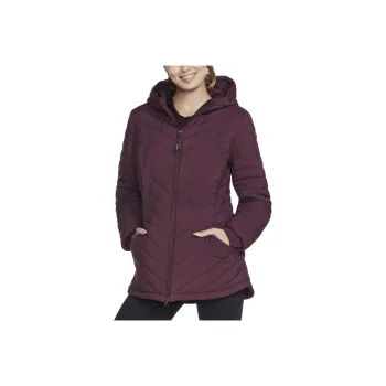 Skechers GO SHIELD Everyday Parka Jackets Coats Women's Purple