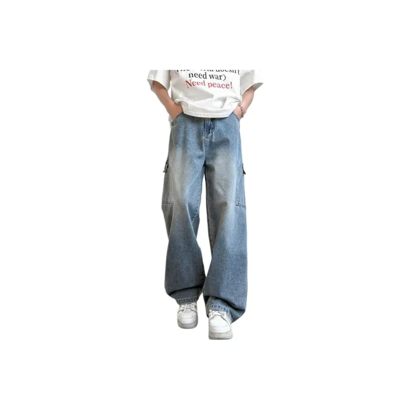 BENGEN Jeans Unisex-4