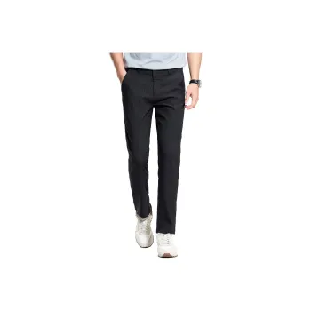 Red bean Casual Pants Men Black