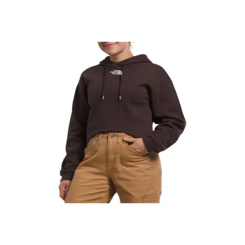 THE NORTH FACE Women's's Evolution Hi Lo Hoodie Sweatshirt Women's Dark Brown