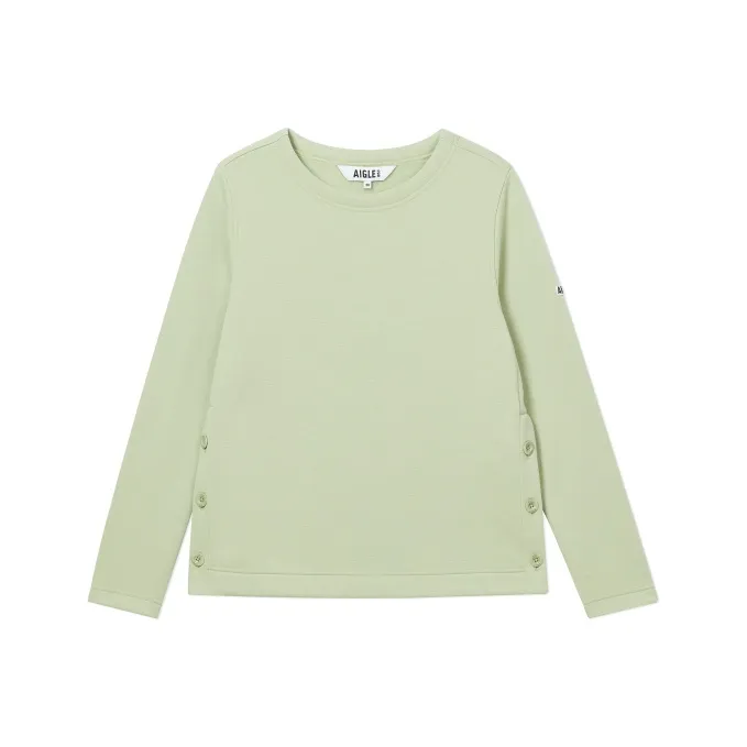 AIGLE Sweatshirt Women's Green Grape Color-0