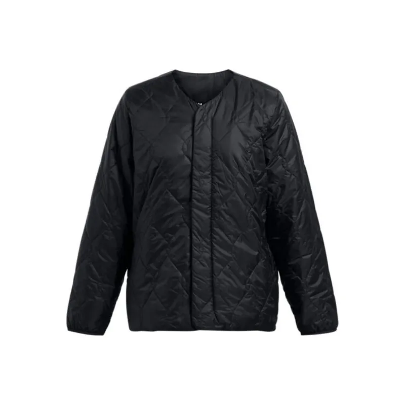 Under Armour Diamond Jackets Coats Women's Black-0