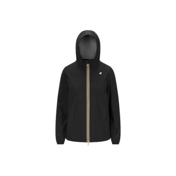 K WAY Reversible Logo patch Hooded Jacket