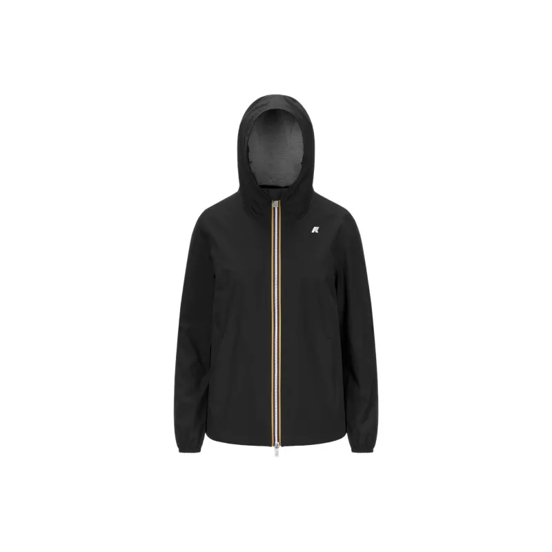 K WAY Reversible Logo patch Hooded Jacket-0