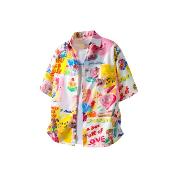 BEAR UNION Shirts Unisex Red