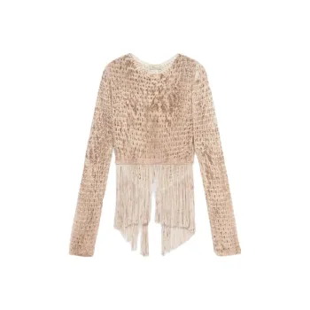 Blumarine Open knit Sweater