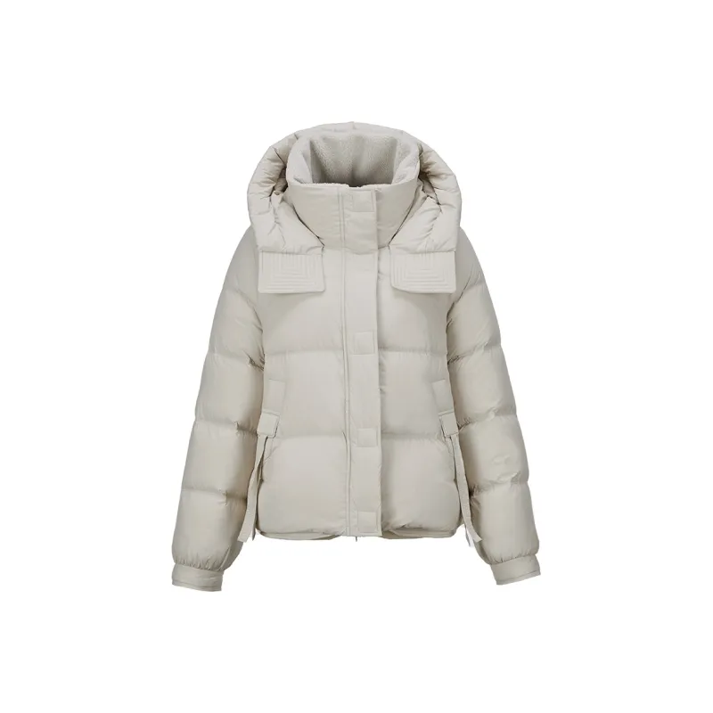 XIANGYING Down Jacket Women's Poetic Gray-0