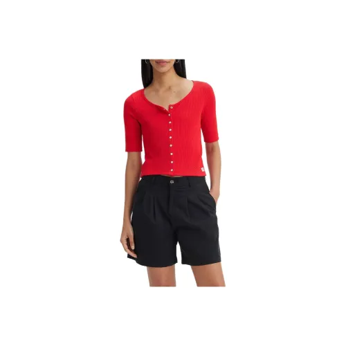 Levis Knitwear Women's Red