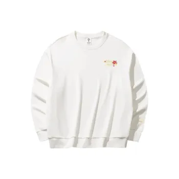 Anta Good Things Happen Sweatshirt Women's Ivory White