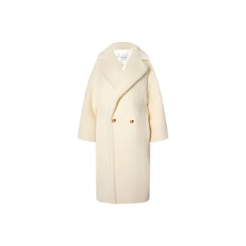 MaxMara Coats Women's Ecru