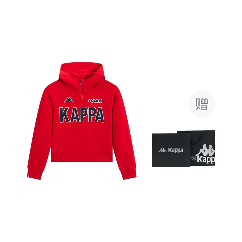 Kappa Sweatshirt Women's China Red-2