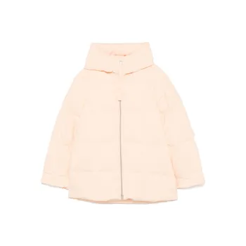 JIL SANDER FW24 Down Jacket Women's Peach Orange