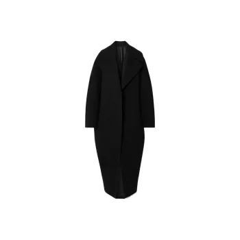 Alaia Coats Women's Black
