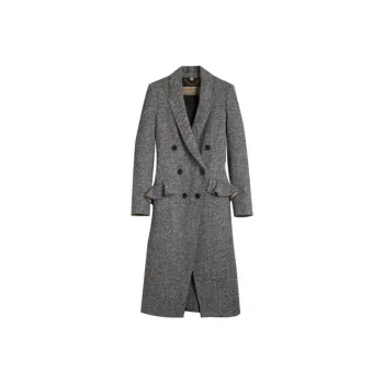 Burberry Coats Women's Gray