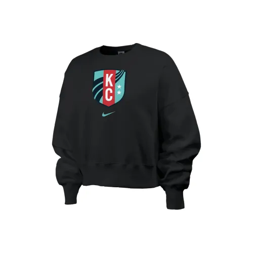 Nike Kansas City Current Phoenix Fleece Women's Nike Nwsl Crew Neck Sweatshirt