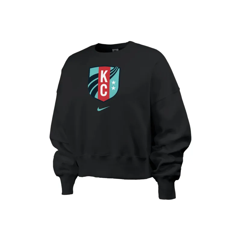 Nike Kansas City Current Phoenix Fleece Women's Nike Nwsl Crew Neck Sweatshirt-0