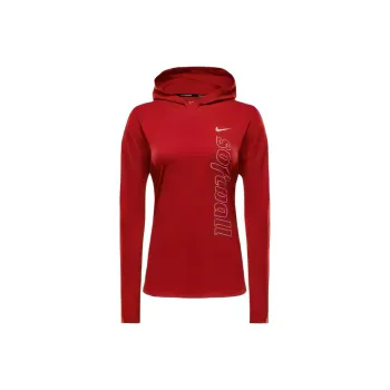 Nike Women's Dri FIT Long Sleeve Softball Hoodie