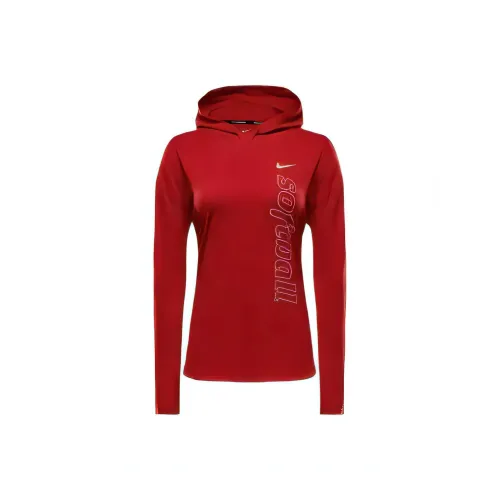 Nike Women's Dri FIT Long Sleeve Softball Hoodie