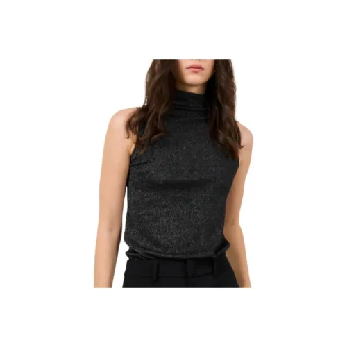 Patrizia Pepe Essential Sleeveless Fine Knit Top