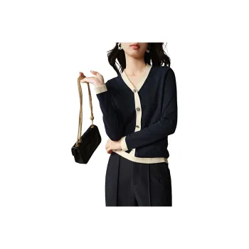 Late White Knitwear Women's Dark Blue